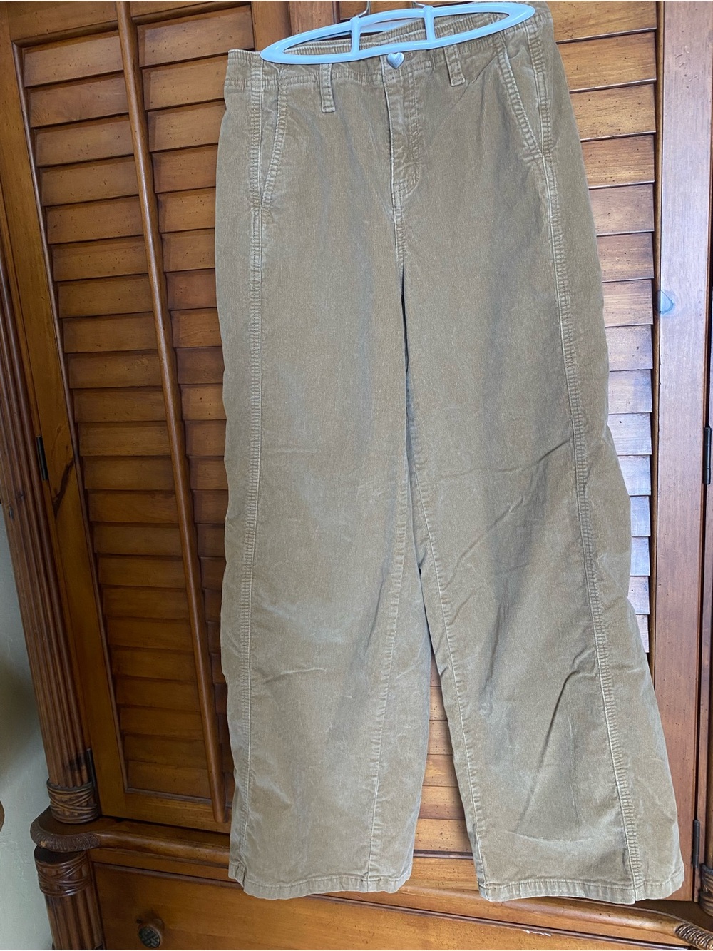 Celebrity Pink Tan Corduroy Wide Leg Pants 5/27